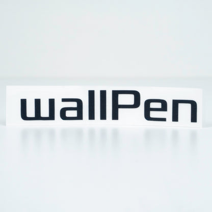 Sticker wallPen lettering 90mm