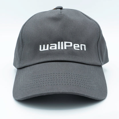 wallPen Classic Baseball Cap – Low Profile Anthracite Edition