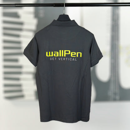 wallPen "Get Vertical" Tech Polo – Professional Operator Edition