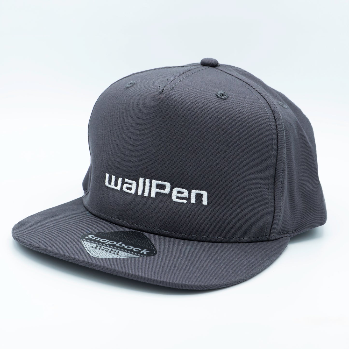 wallPen Signature Snapback – Premium Anthracite Edition