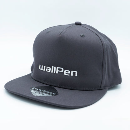 wallPen Signature Snapback – Premium Anthracite Edition