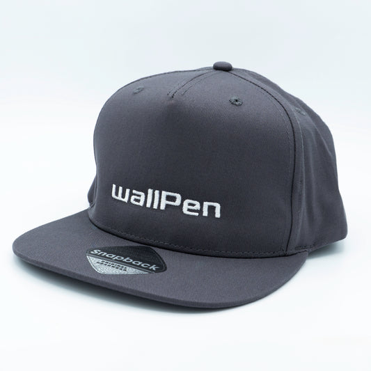 wallPen Signature Snapback – Premium Anthracite Edition