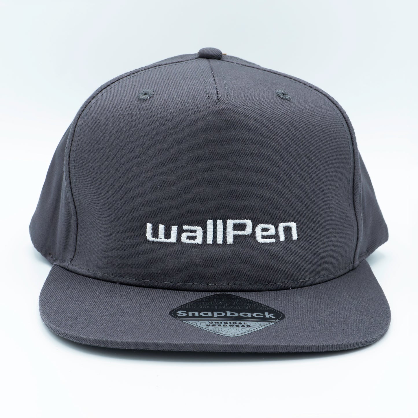 wallPen Signature Snapback – Premium Anthracite Edition