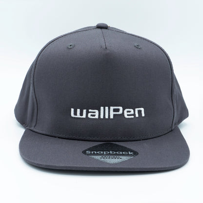 wallPen Signature Snapback – Premium Anthracite Edition