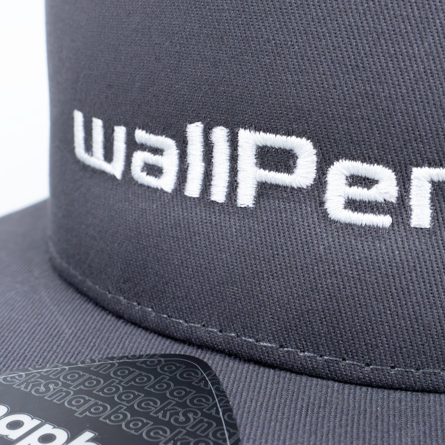 wallPen Signature Snapback – Premium Anthracite Edition
