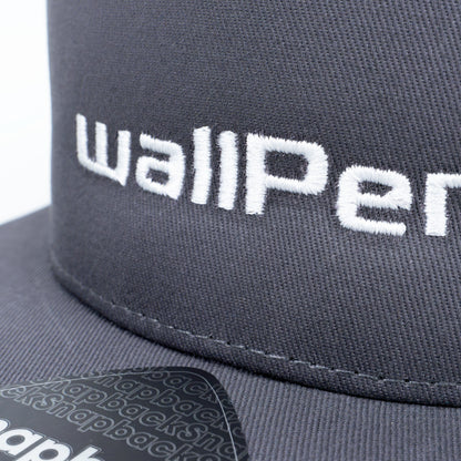 wallPen Signature Snapback – Premium Anthracite Edition