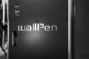 Kabinett mit wallPen-Schriftzug