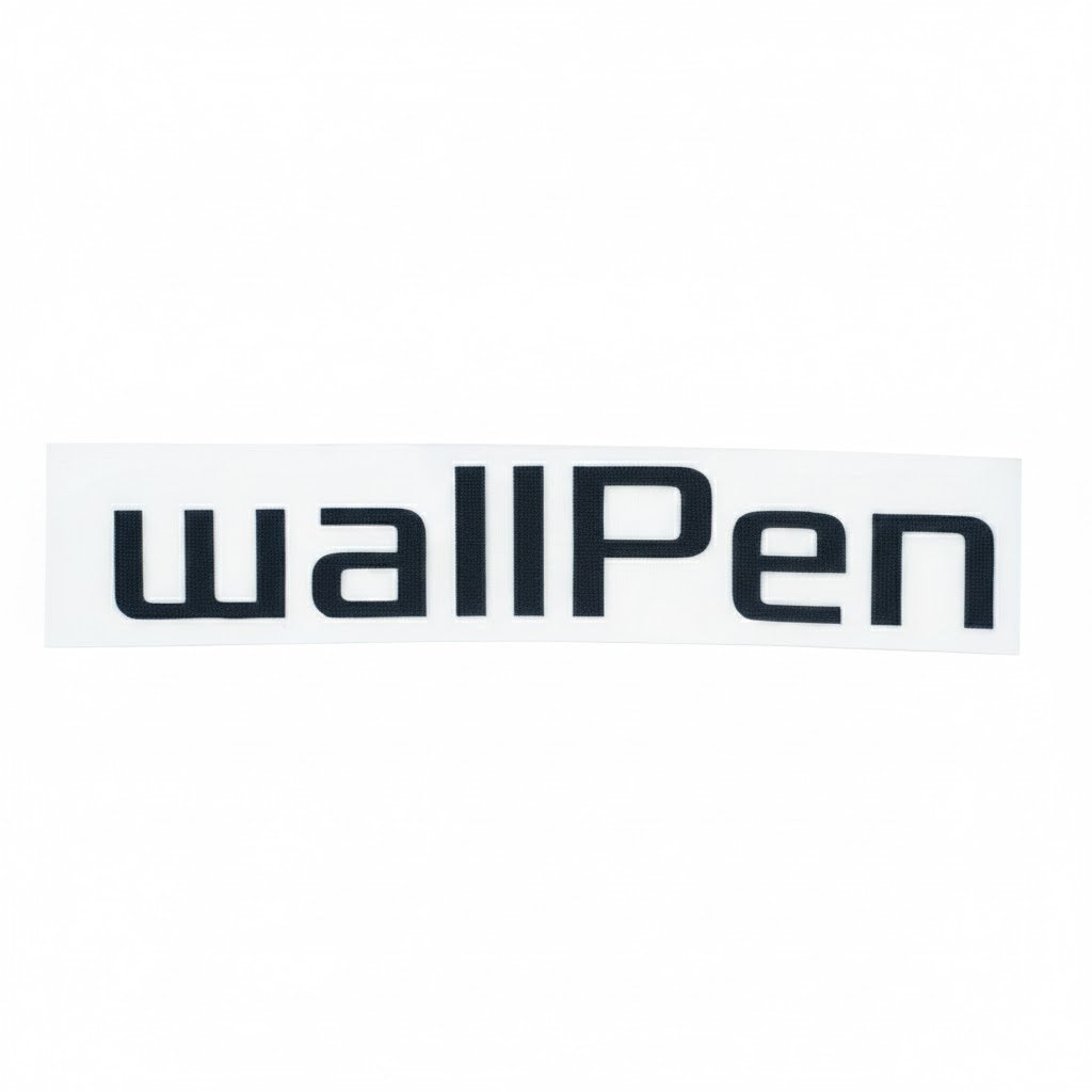 [280-5102] wallPen Lettering Sticker - 3.5 in / 90 mm